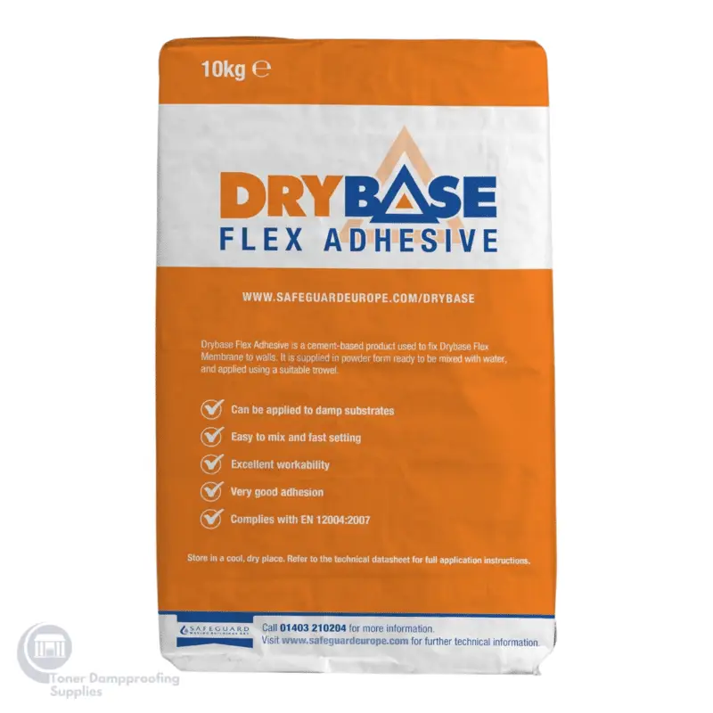 Drybase Flex Adhesive 10 kg DB FA10 – One Stop Damp Shop (Ireland)