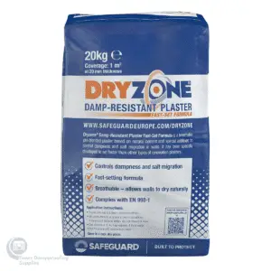 Dryzone Damp-Resistant Plaster Fast-Set Formula (20 Kg)