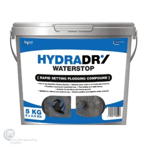 HydraDry WaterStop Rapid Setting Plugging Mortar