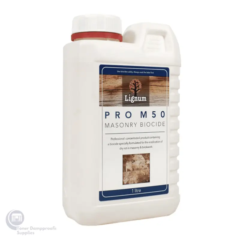 Lignum Pro M50 Biocide LIG PRO M50 – One Stop Damp Shop (Ireland)
