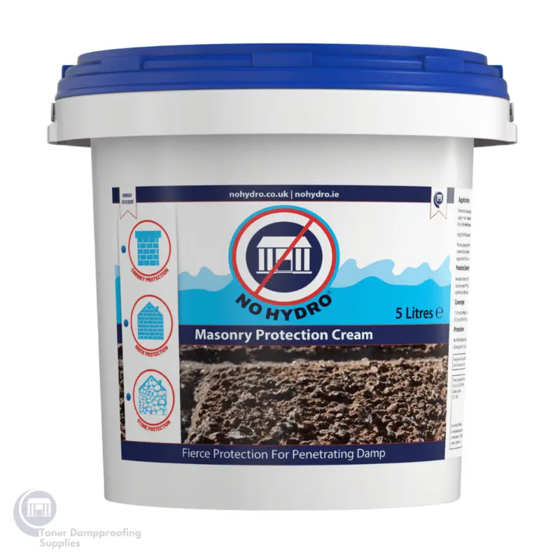 No Hydro Masonry Protection Cream NH MPC 5L – One Stop Damp Shop (Ireland)