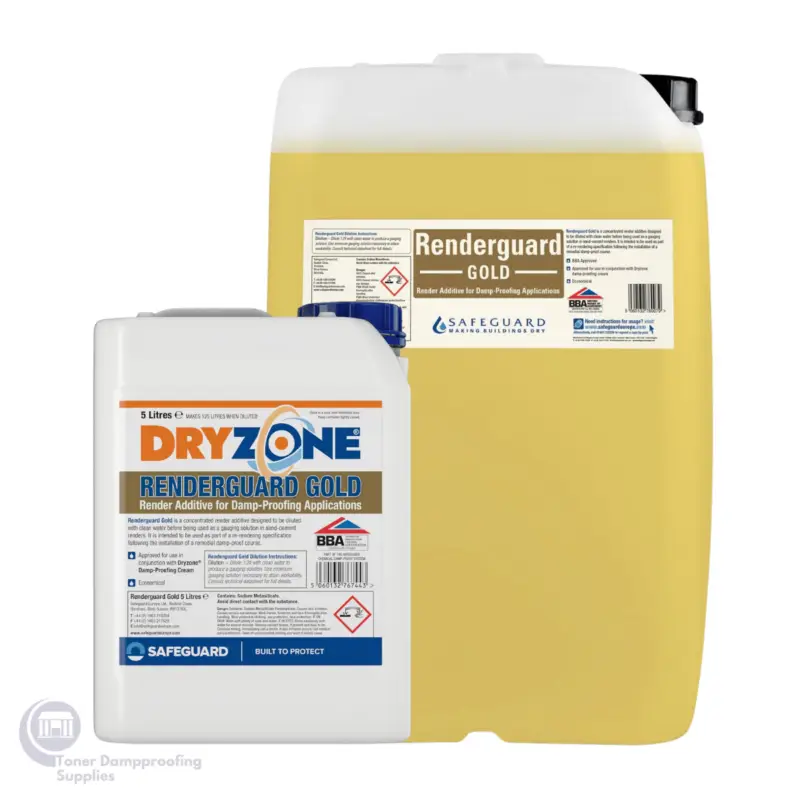 Renderguard Gold RG 4L RG 25L – One Stop Damp Shop (Ireland)